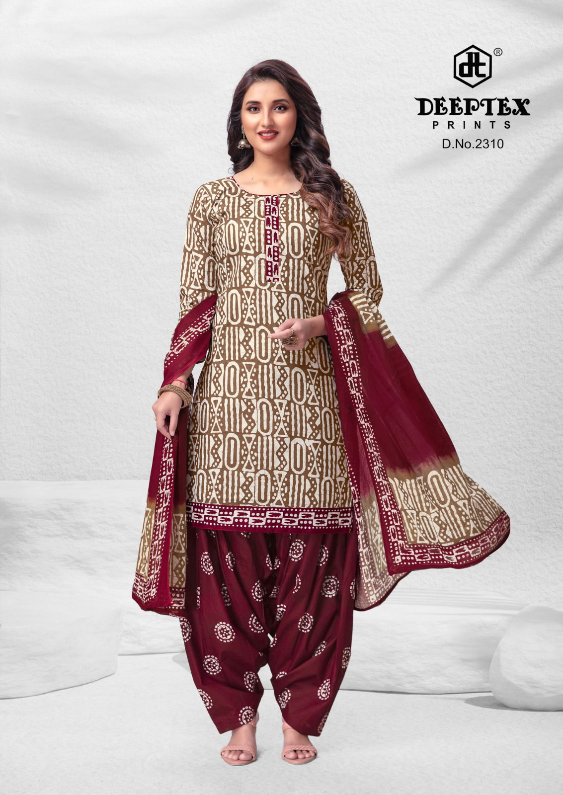Deeptex Batik Plus Vol 23 Printed Cotton Dress Material Catalog
